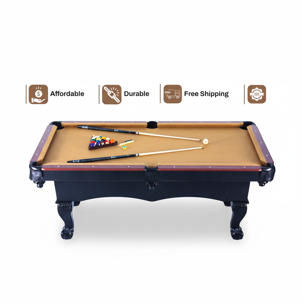 Taurus 8-Foot Tournament Billiard/Pool Table